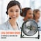 Iliving 12 in. Rechargeable Battery-Operated Camping Floor Fan, Portable Outdoor Fan with Lithium Battery ILG8RX12 - alternate 2